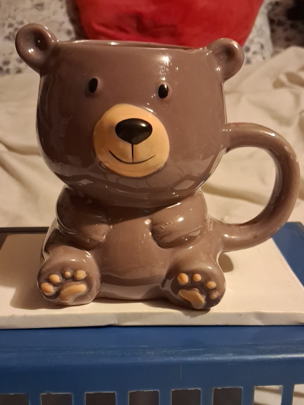 Brown Bear Ceramic Coffee Mug - Cute Animal Tea Cup